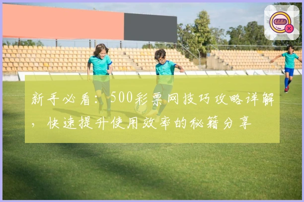 新手必看:500彩票网技巧攻略详解,快速提升使用效率的秘籍分享