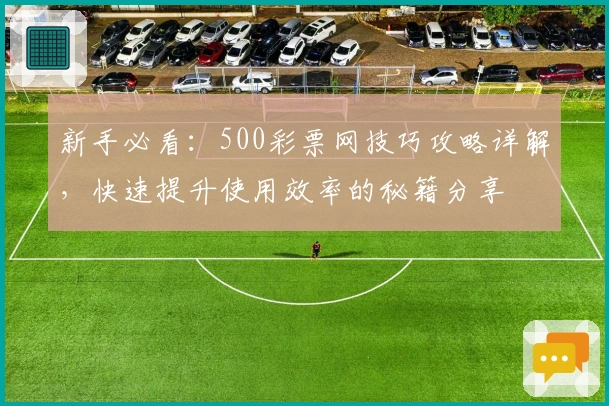 新手必看：500彩票网技巧攻略详解，快速提升使用效率的秘籍分享